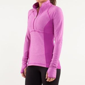 Lululemon Run Switchback 1/2 Zip Ultra Violet